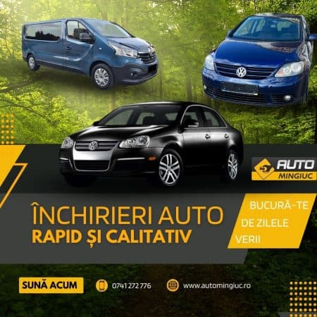 Serviciul Închiriere Mașini AUTO Mingiuc
