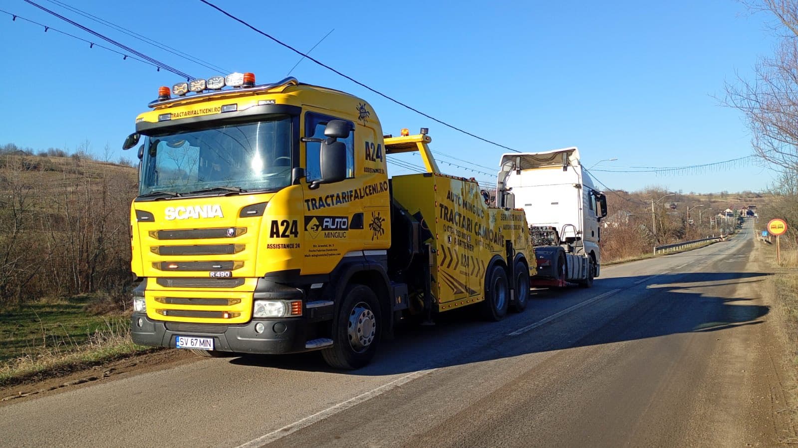 Serviciul Tractări Auto & Camioane AUTO Mingiuc